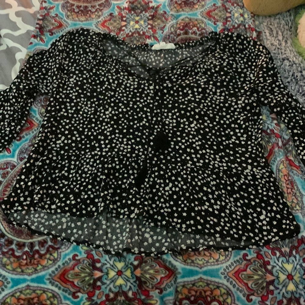 Floral Hippie Blouse